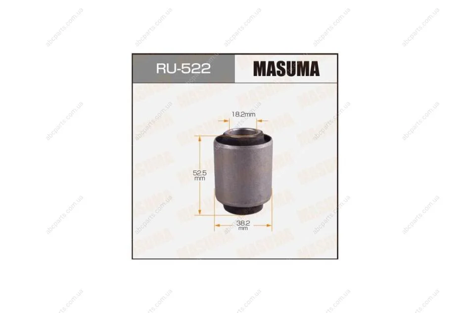 Сайлентблок (RU-522) MASUMA RU522 (фото 1)