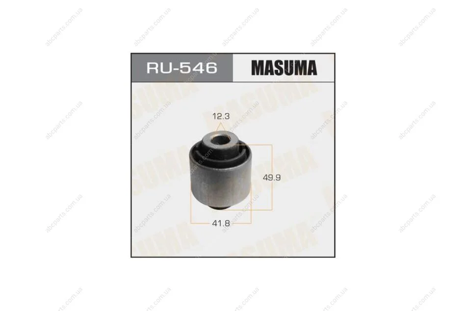 Сайлентблок задньої цапфи Honda Accord (03-08), CR-V (06-12) (RU-546) MASUMA RU546 (фото 1)