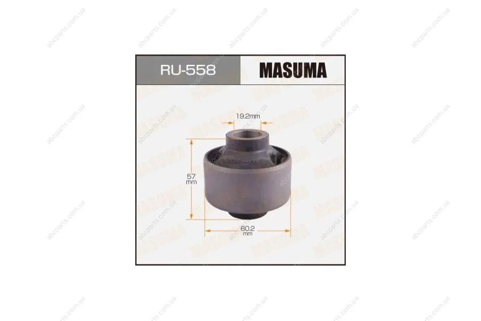 Сайлентблок (RU-558) MASUMA RU558 (фото 1)