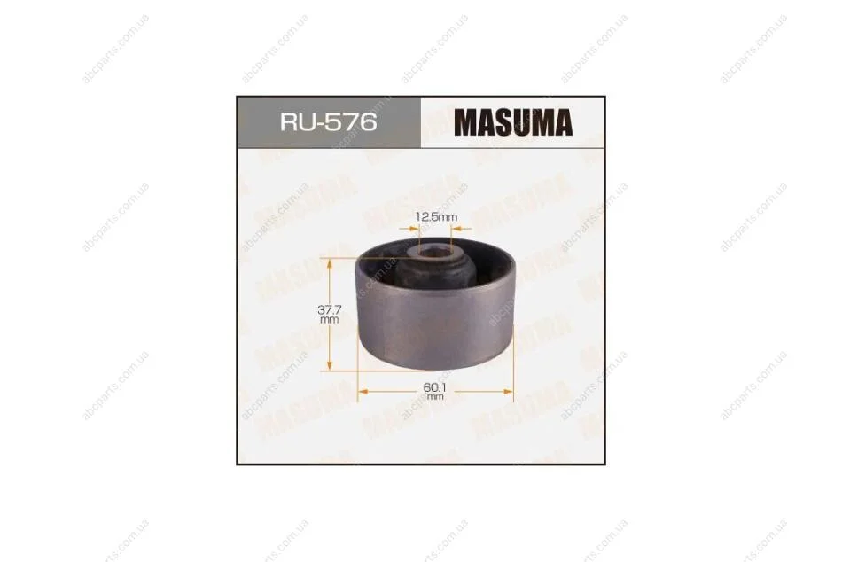 Сайлентблок заднього диференціалу Mitsubishi Outlander (03-09) (RU-576) MASUMA RU576 (фото 1)