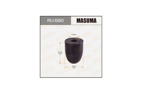 Відбійник заднього поперечного важеля Mazda 3 (04-), 5 (05-15) (RU-580) MASUMA RU580