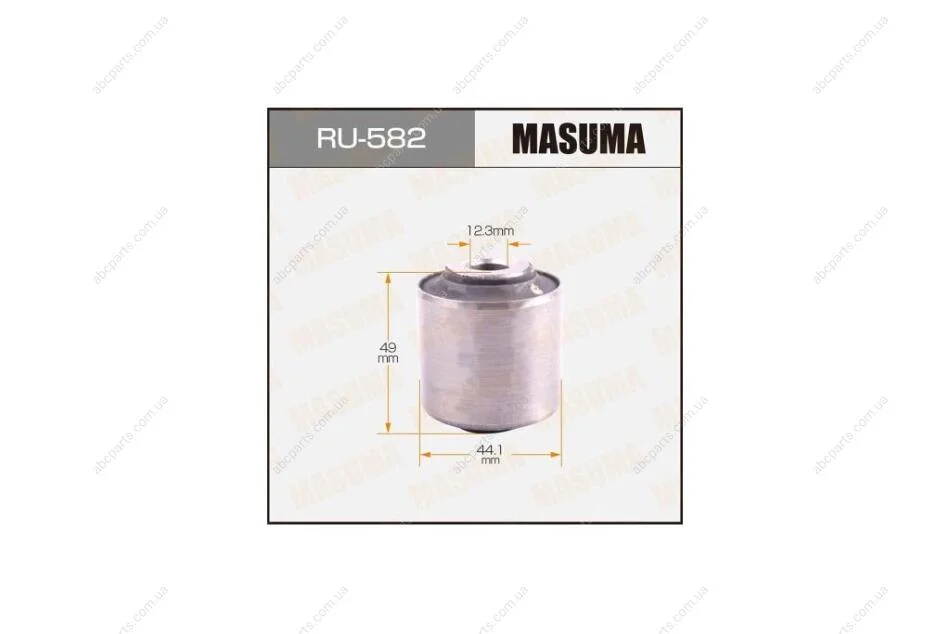 Сайлентблок переднього нижнього важеля зовнішній Mazda 6 (02-08) (RU-582) MASUMA RU582 (фото 1)