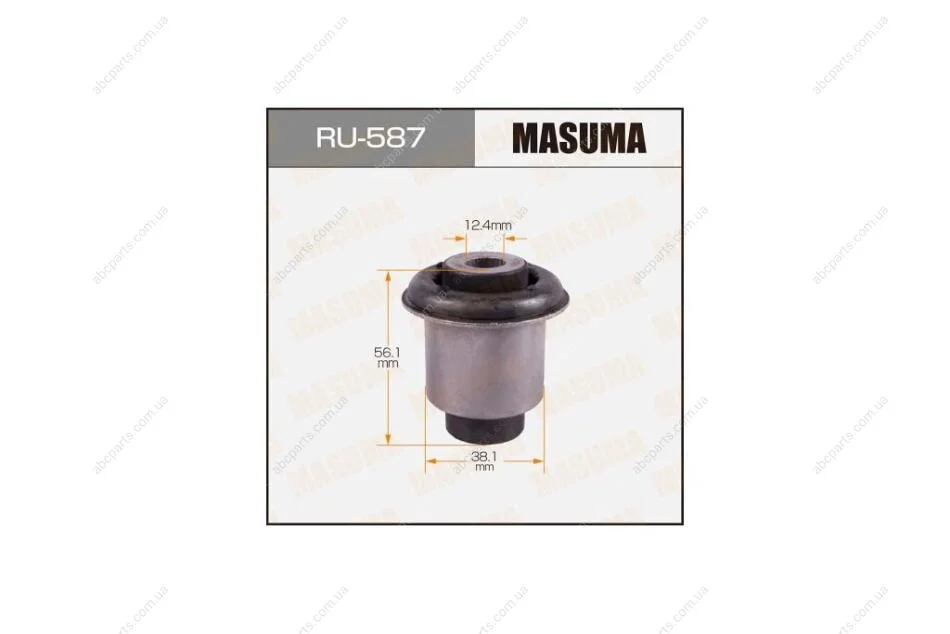 Сайлентблок переднего нижнего рычага задний Honda Accord (02-13) (RU-587) MASUMA RU587 (фото 1)