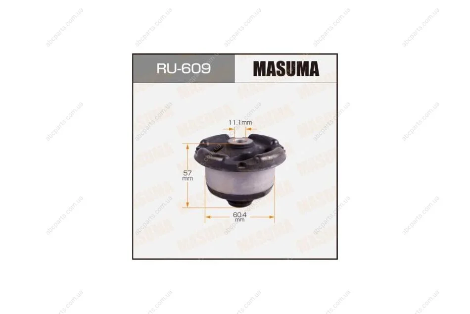 Сайлентблок заднього диференціалу Honda CR-V (01-16) (RU-609) MASUMA RU609 (фото 1)