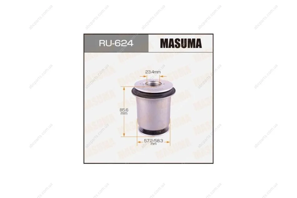 Сайлентблок (RU-624) MASUMA RU624 (фото 1)