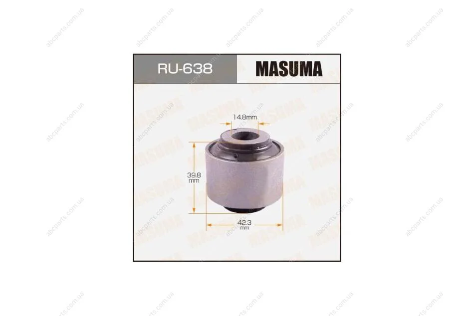 Сайлентблок стойки переднего стабилизатора Toyota Land Cruiser (07-) (RU-638) MASUMA RU638 (фото 1)