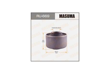 Сайлентблок MURANO/ Z51 задній (RU-669) MASUMA RU669