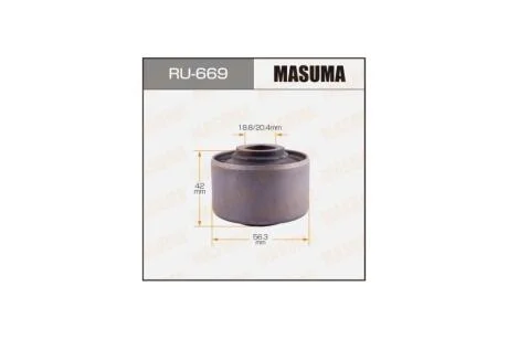 Сайлентблок MURANO/ Z51 задній (RU-669) MASUMA RU669