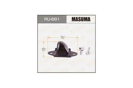 Отбойник передн верхн Mitsubishi PAJERO SPORT, L200 / KH8W, KB4T (RU681) MASUMA 'RU681