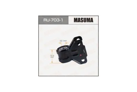Сайлентблок передн нижн лев MAZDA 3/5, FORD FOCUS III BL5FP09-13 (RU7031) MASUMA 'RU7031