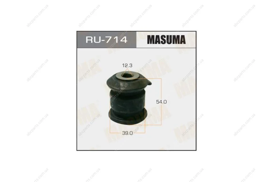 Сайлентблок (RU-714) MASUMA RU714 (фото 1)