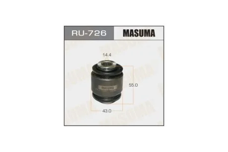 Сайлентблок задньої цапфи (плаваючий) Toyota Land Cruiser Prado (09-) (RU-726) MASUMA RU726