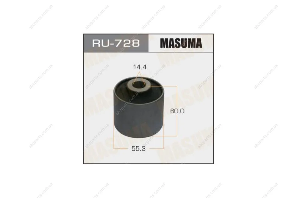 Сайлентблок (RU-728) MASUMA RU728 (фото 1)