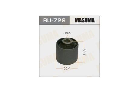 Сайлентблок LAND CRUISER, LX470 / UZJ100L, UZJ100W задн нижн (RU-729) MASUMA 'RU-729