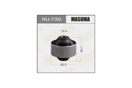 Сайлентблок переднього нижнього важеля задній Suzuki Grand Vitara (05-) (RU-732) MASUMA RU732