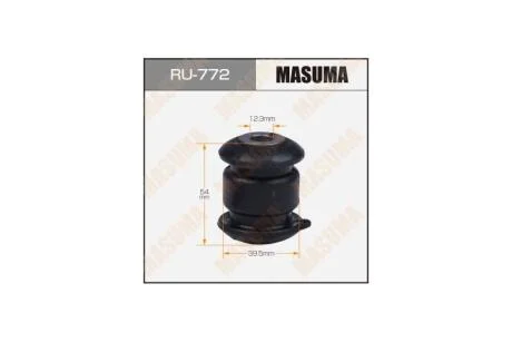 Сайлентблок VOLKSWAGEN JETTA, GOLF 10- передня нижня (RU-772) MASUMA 'RU-772