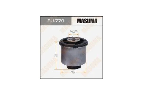 Сайлентблок FORD FIESTA, FUSION, MAZDA 2 01- задн (RU-779) MASUMA RU779