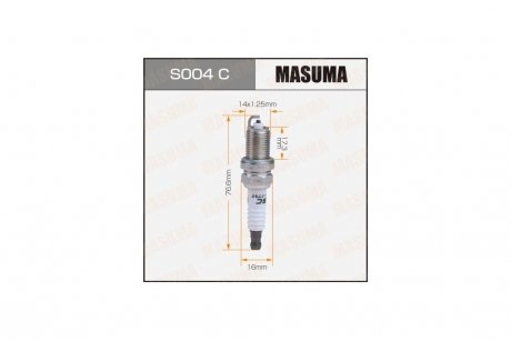 Свеча зажигания NICKEL BKR5EYA-11 (2526) MASUMA S004C