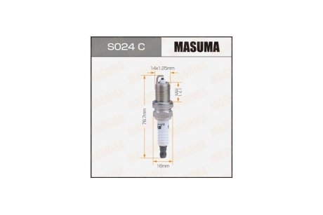 Свеча зажигания NICKEL BKR6EY-11(4368) MASUMA S024C