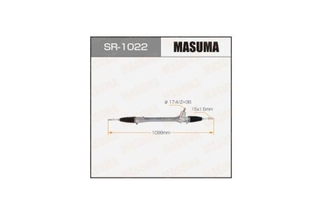 Рейка рульова Toyota AURIS, COROLLA (06-13) LHD MASUMA 'SR1022