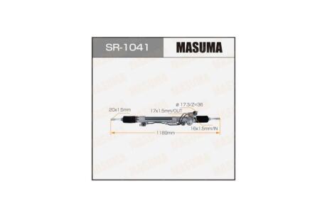Рейка рульова Toyota LAND CRUISER 100 LHD MASUMA 'SR1041