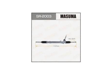 Рейка рулевая QASHQAI X-TRAIL / J10E T31 (SR-2003) MASUMA 'SR2003