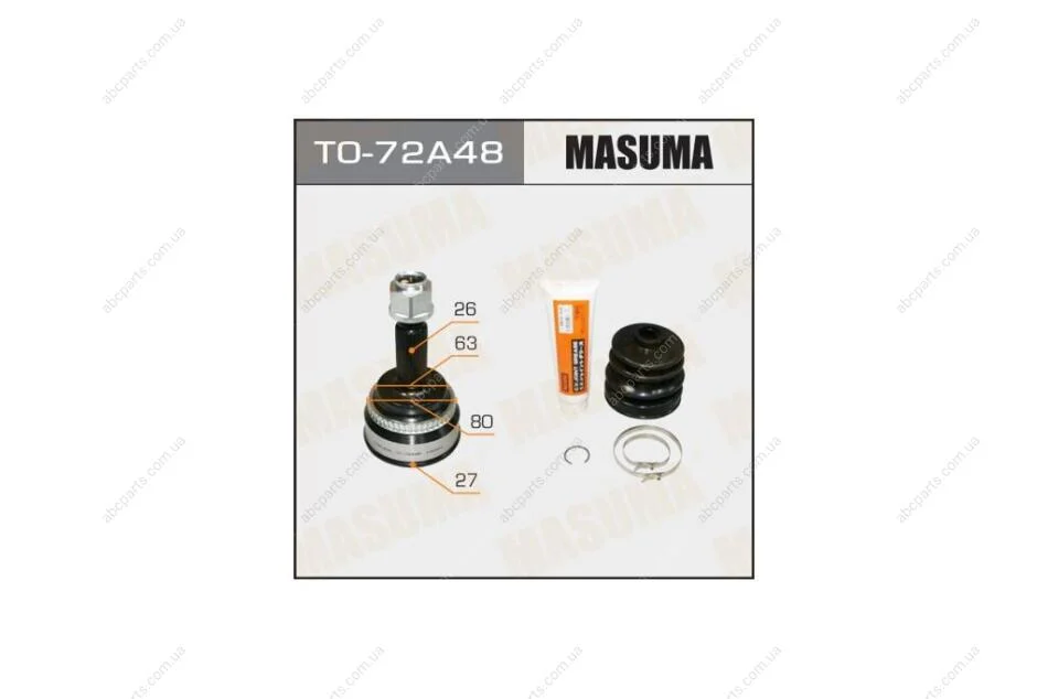 ШРУС (TO-72A48) MASUMA TO72A48 (фото 1)