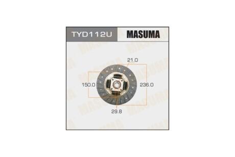 Диск зчеплення MASUMA 'TYD112U