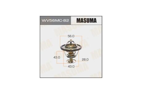 Термостат MITSUBISHI LANCER, COLT 2005-2012 (WV56MC-82) MASUMA WV56MC82