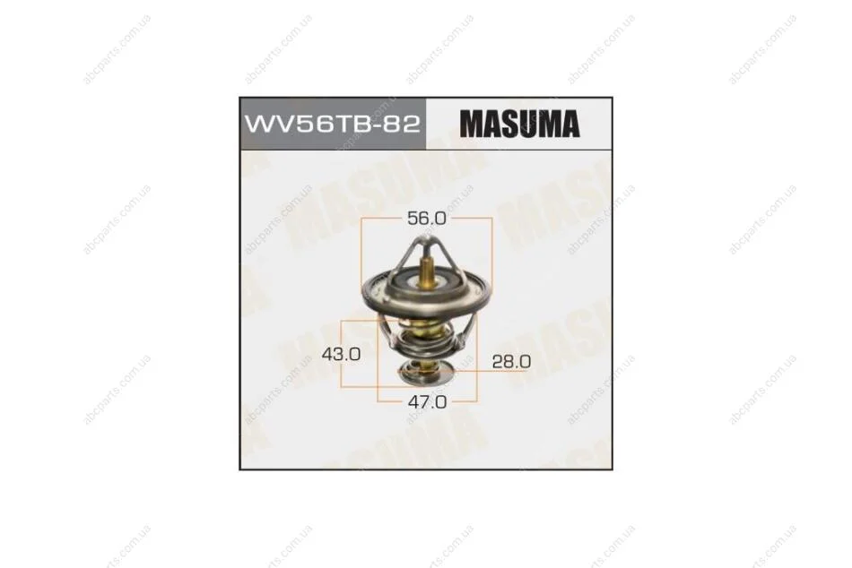 Термостат WV56TB-82 (WV56TB-82) MASUMA 'WV56TB-82 (фото 1)