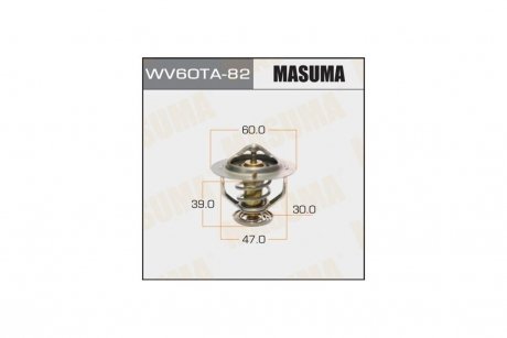 Термостат WV60TA-82 TOYOTA HILUX IV (WV60TA-82) MASUMA 'WV60TA82