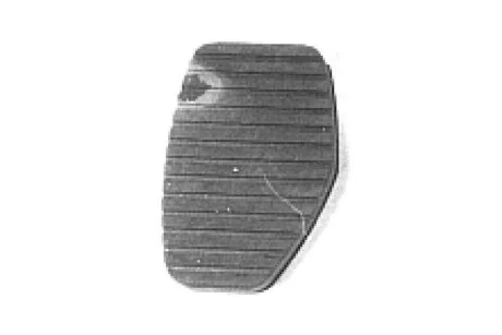 Накладка педалі зчеплення Peugeot 306, 406 (96-) Metalcaucho '02770