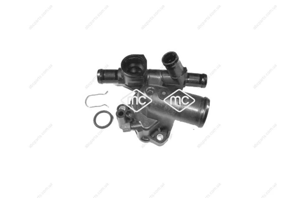 Корпус термостату Renault Trafic, Laguna / Nissan Qashqai 2.0D (06-) Metalcaucho '03859 (фото 1)