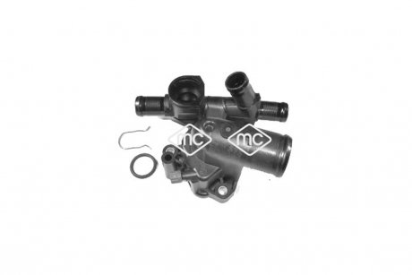 Корпус термостата (83°C) Renault Trafic, Laguna / Nissan Qashqai 2.0D (06-) Metalcaucho '03859