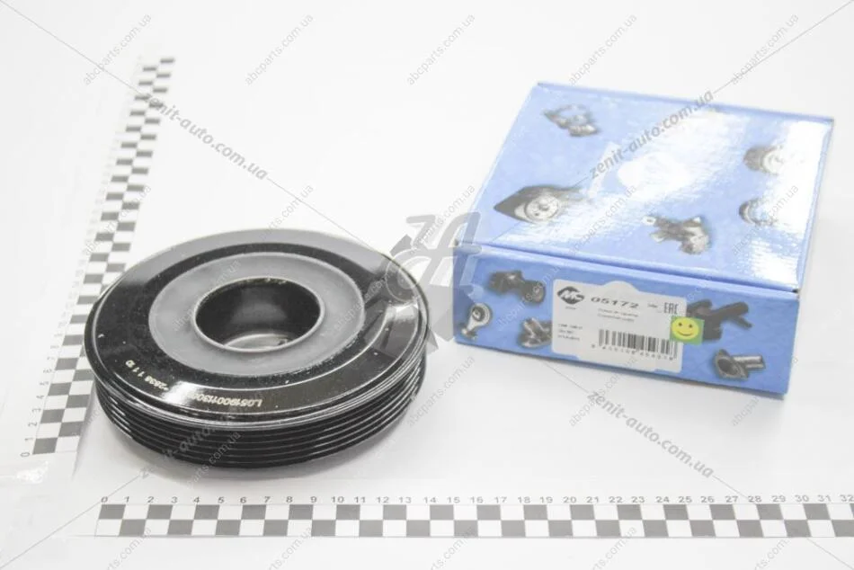 Шкив коленвала Renault Laguna III, Megane III 1.4, 1.5, 1.6 (08-) Metalcaucho '05172 (фото 1)