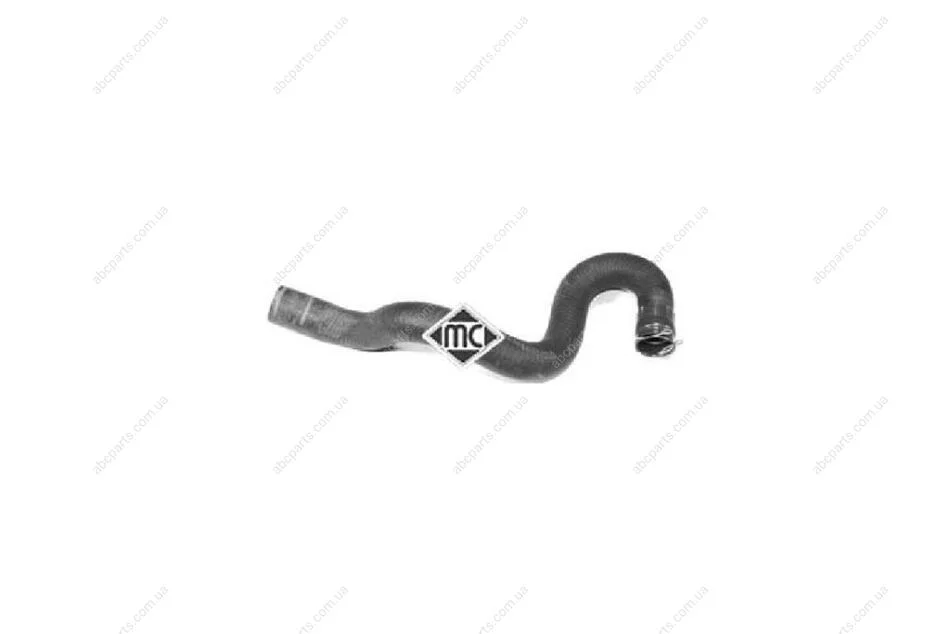 Патрубок радіатора Peugeot 206 1.9D (98-01) Metalcaucho '08674 (фото 1)
