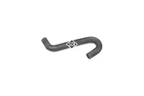 Патрубок радіатора Renault Clio II 1.2 (98-) Metalcaucho '08714