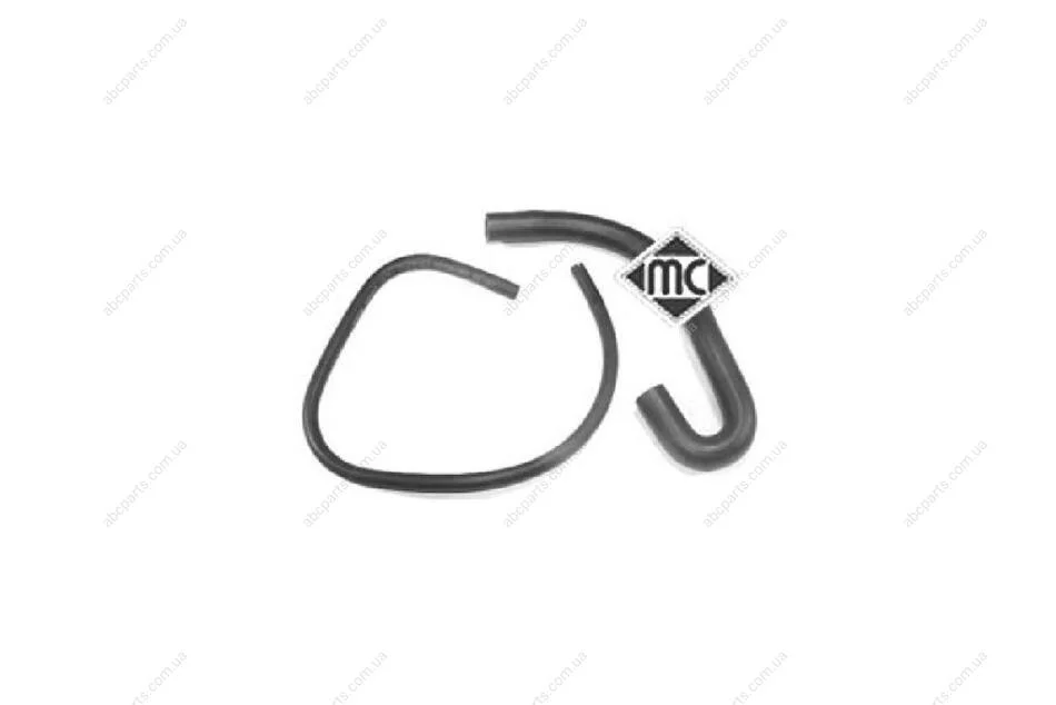 Патрубок системи охолодження ДВЗ Renault Clio (91-) Metalcaucho '08818 (фото 1)