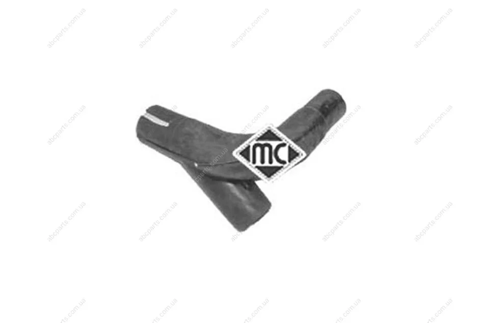 Патрубок радиатора Renault Megane, Kangoo, Logan 1.5 (04-) Metalcaucho '09156 (фото 1)