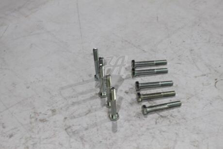 Болт 10х1,25х70 краба 2108 длинный белый (кратно 10) Метиз-Авто Vin-1105