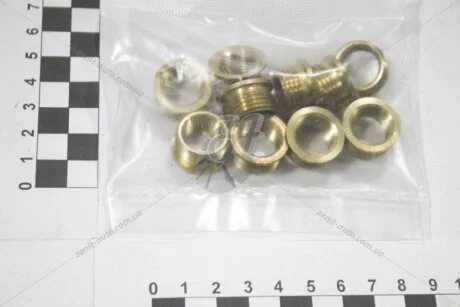 Гужон свічки 3302 короткий 10мм (кратно 10) (M14x1,25-M18x1,5S) Метиз-Авто Vin-14028