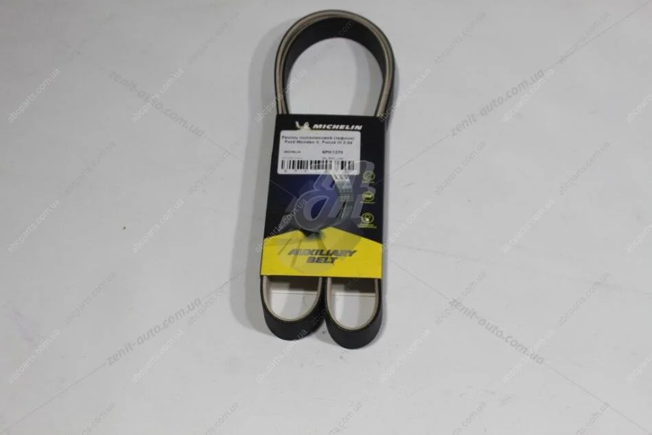 Ремінь поліклиновий (тефлон) Ford Mondeo V, Focus III 2.0d (6PK1270) MICHELIN '6PK1270 (фото 1)
