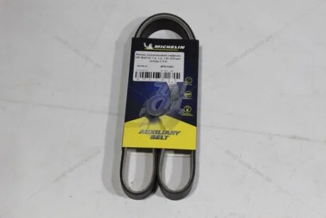 Ремінь поліклиновий Chevrolet Aveo (11-) 1.2, 1.4i/ Renault Master II, Trafic II 1.9, 2.2, 2.5d (6PK1795) MICHELIN '6PK1795