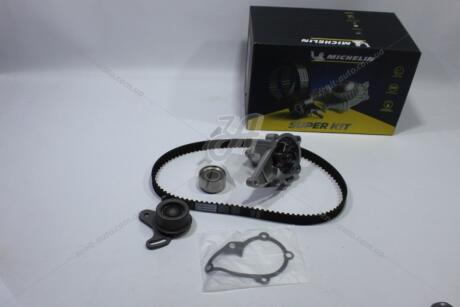 Комплект ременя ГРМ (+ помпа) Hyundai Accent (II,III), Elantra III 1.4, 1.6i/ Kia Rio II, Cerato I 1.4, 1.6i MICHELIN 'FMW10479