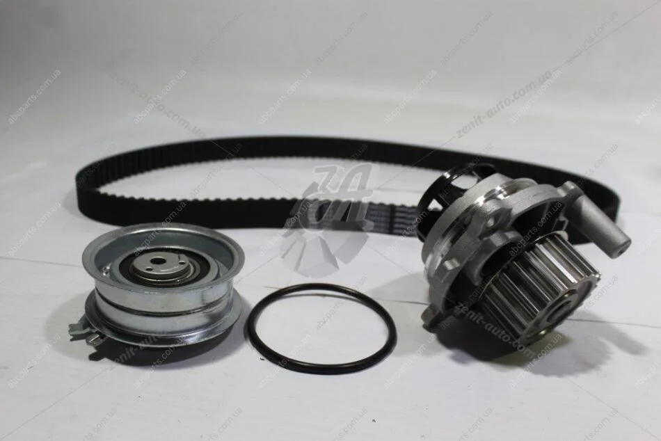 Комплект ременя ГРМ (+ помпа) VW Golf (IV,V,VI), Caddy III 1.6i/ Skoda Octavia (I,II) 1.6i (FMW10489) MICHELIN 'FMW10489 (фото 1)