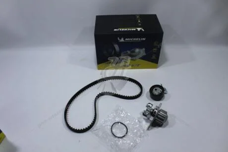 Комплект ременя ГРМ (+ помпа) Citroen Berlingo (96-11)/ Fiat Fiorino (07-) 1.4i (FMW10575) MICHELIN 'FMW10575