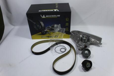 Комплект ременя ГРМ (+ помпа) Fiat Ducato (06-)/ Iveco Daily (III,IV,V,VI) 2.3d MICHELIN 'FMW10592