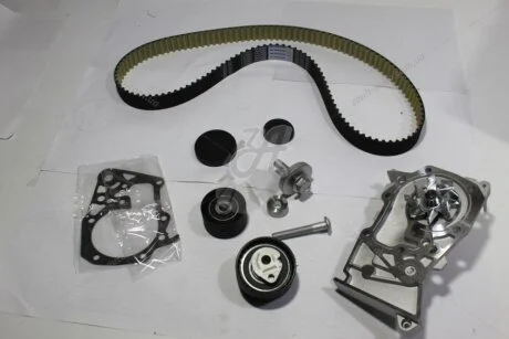 Комплект ременя ГРМ (+ помпа) Renault Megane (II,III), Scenic (II,III), Clio III, Twingo II 1.6i 16V (FMW20671) MICHELIN 'FMW20671