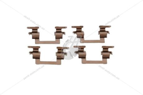 Пластины тормозных колодок передн Outlander II III MITSUBISHI MR527673