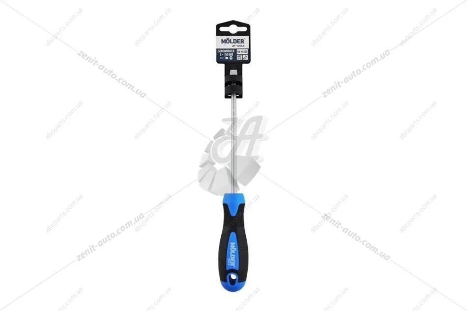 Отвертка плоская SL6х150мм MOLDER MT32010 (фото 1)